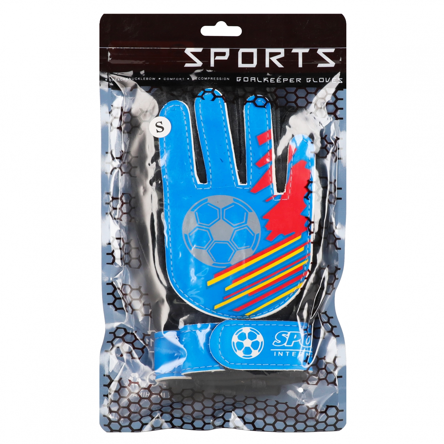 Guanti da portiere taglia S 14x25x3 mix2 mc