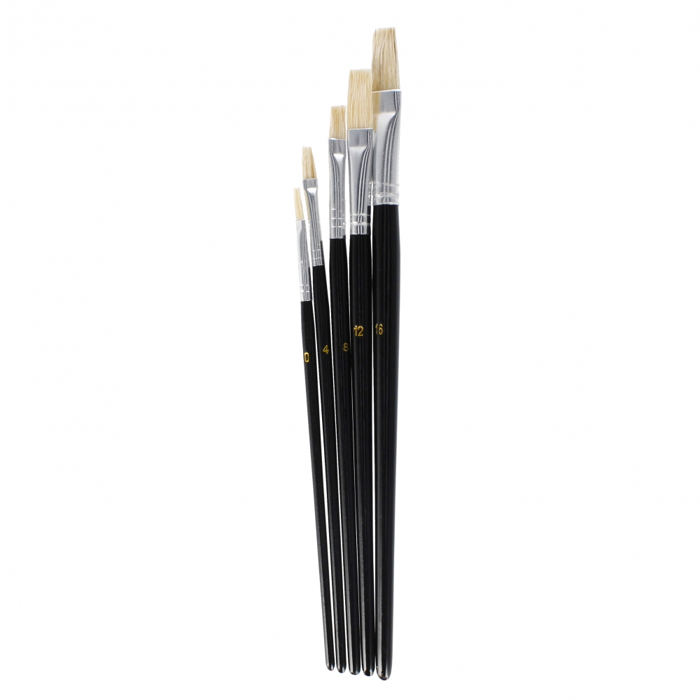 scuola pennelli 577a set di starpak di 5 pezzi di
