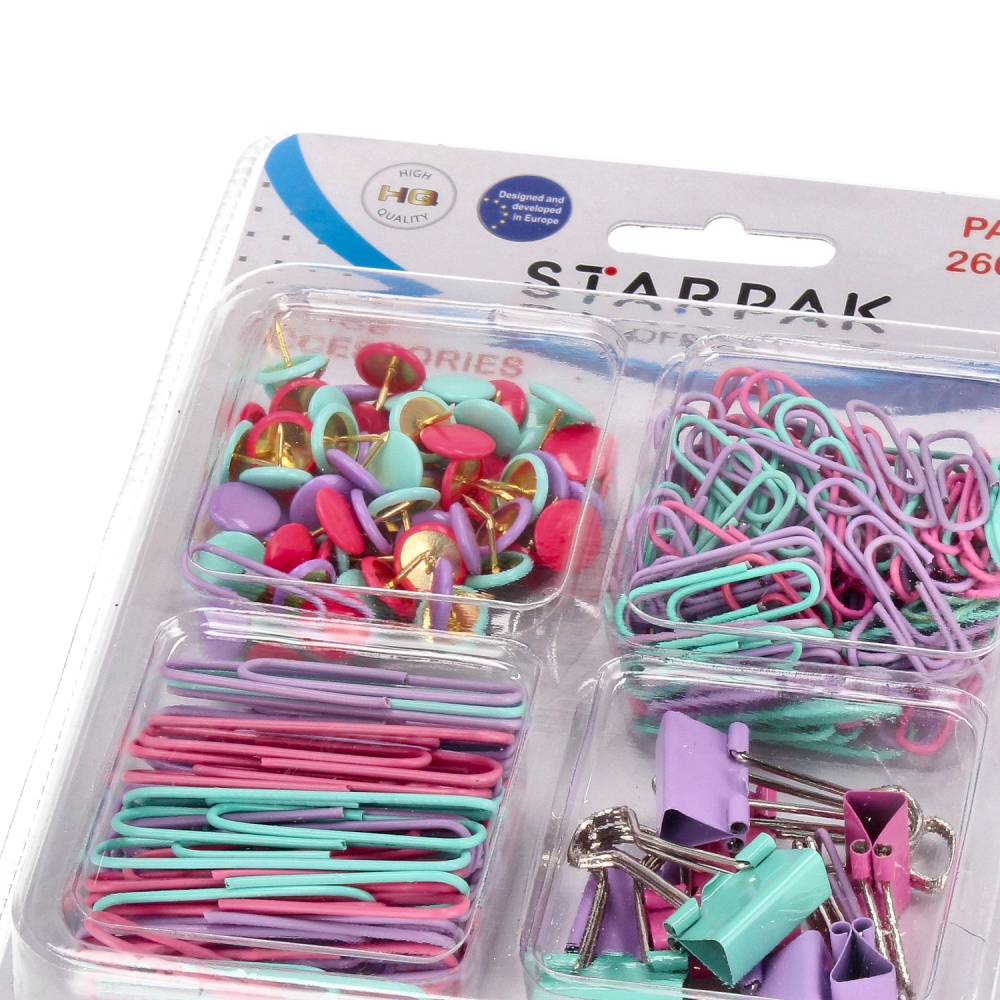 accessori per ufficio 260 pezzi pastello off starp