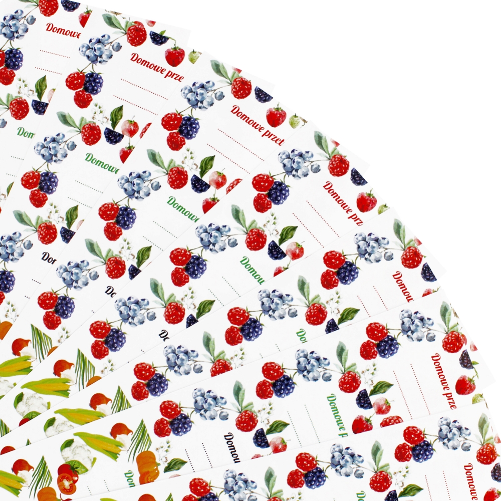 adesivi per conserve di frutta / brew starpak bag