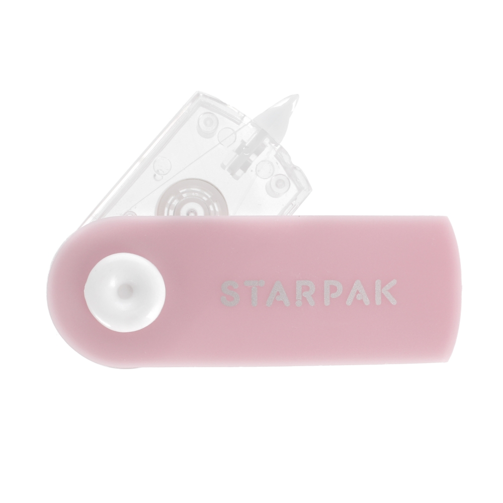 nastro correttore 5mmx6mb pasta rosa starpak blis