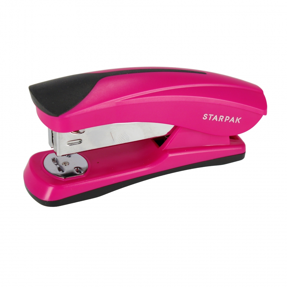 cucitrice 20k 24/6 26/6 rosa starpak 320 pz