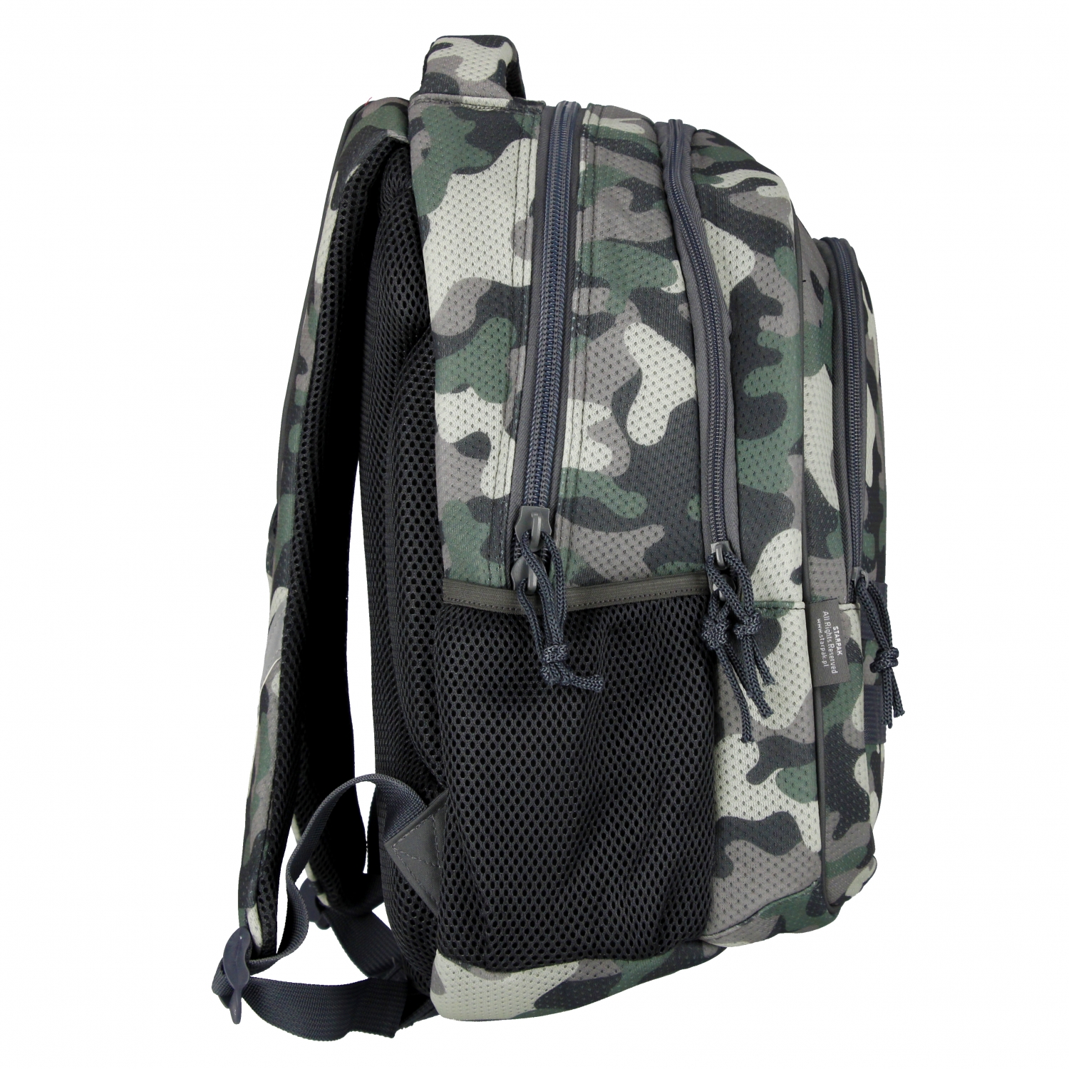 zaino mimetico con borsa Starpak in rete