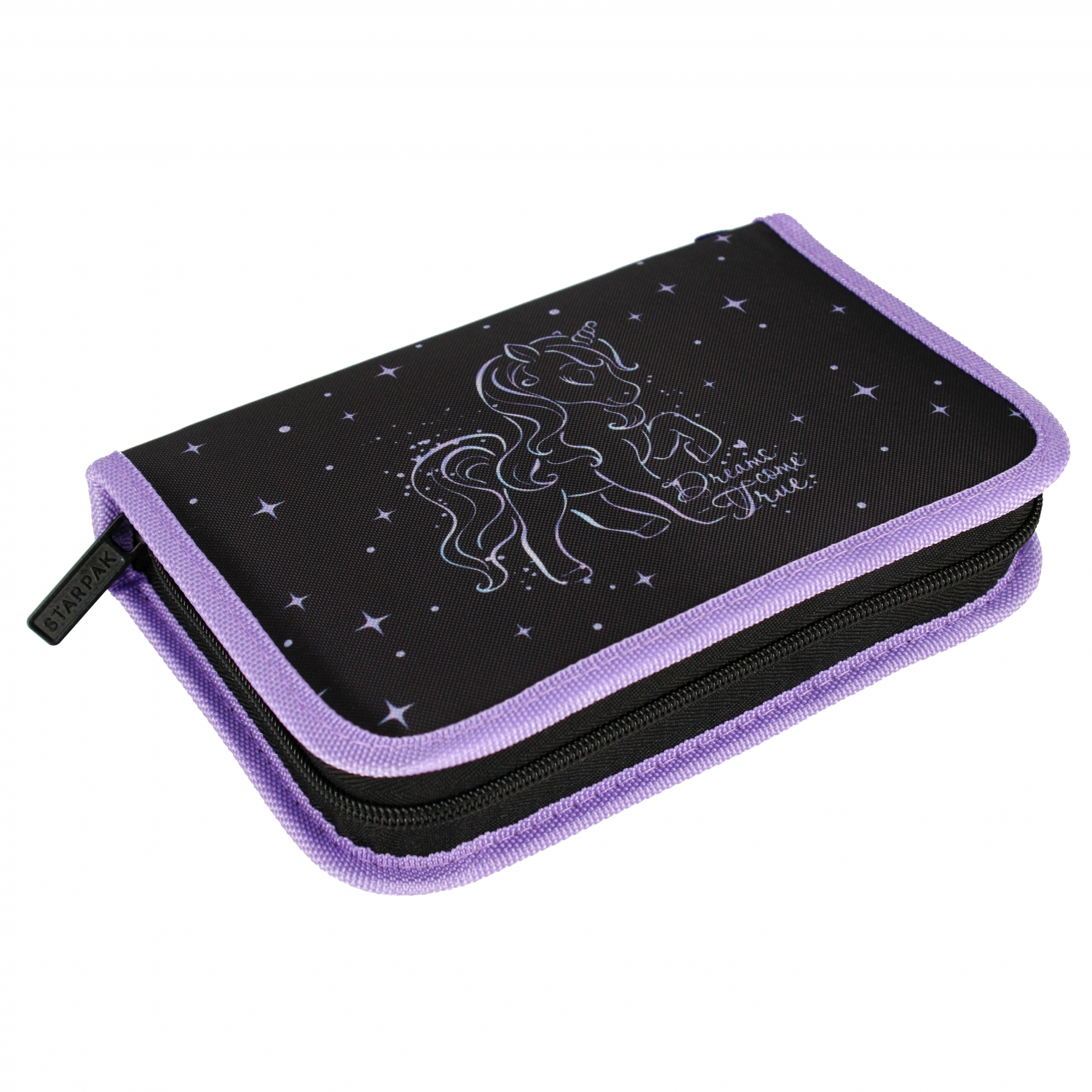 astuccio 1 cerniera 2 alette unicorno holo starpak