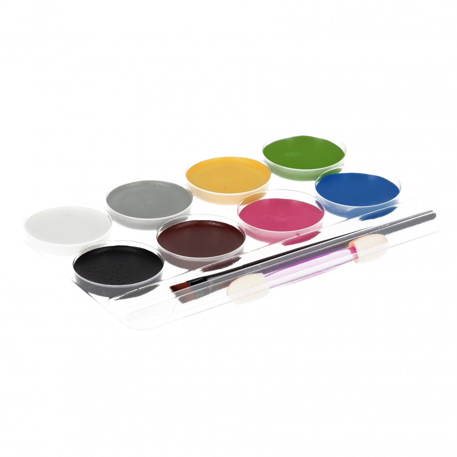pitture per il viso 8 colori + accessori animale s