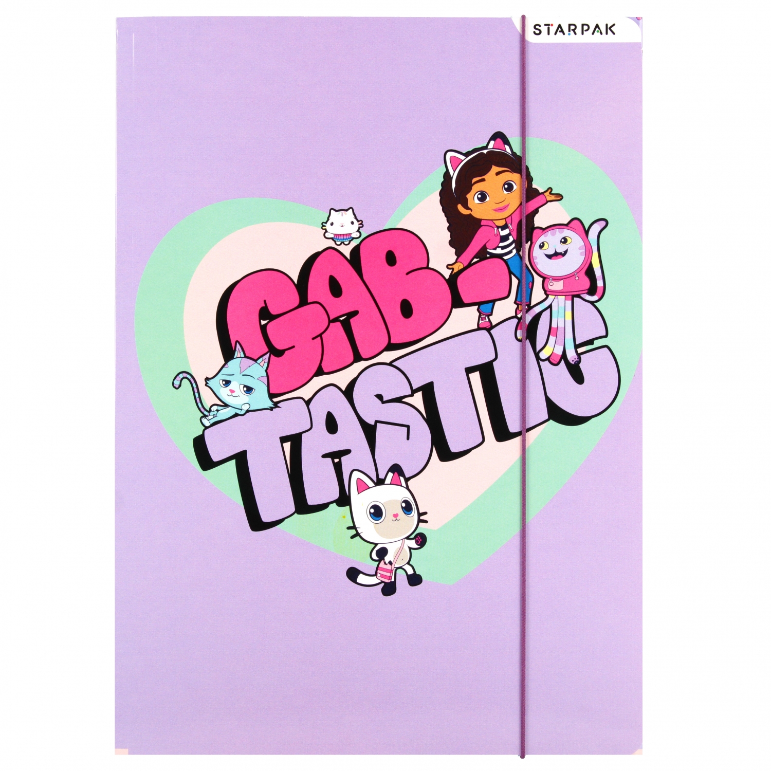 Cartella con elastico carta a4 gabby dh starpak fo