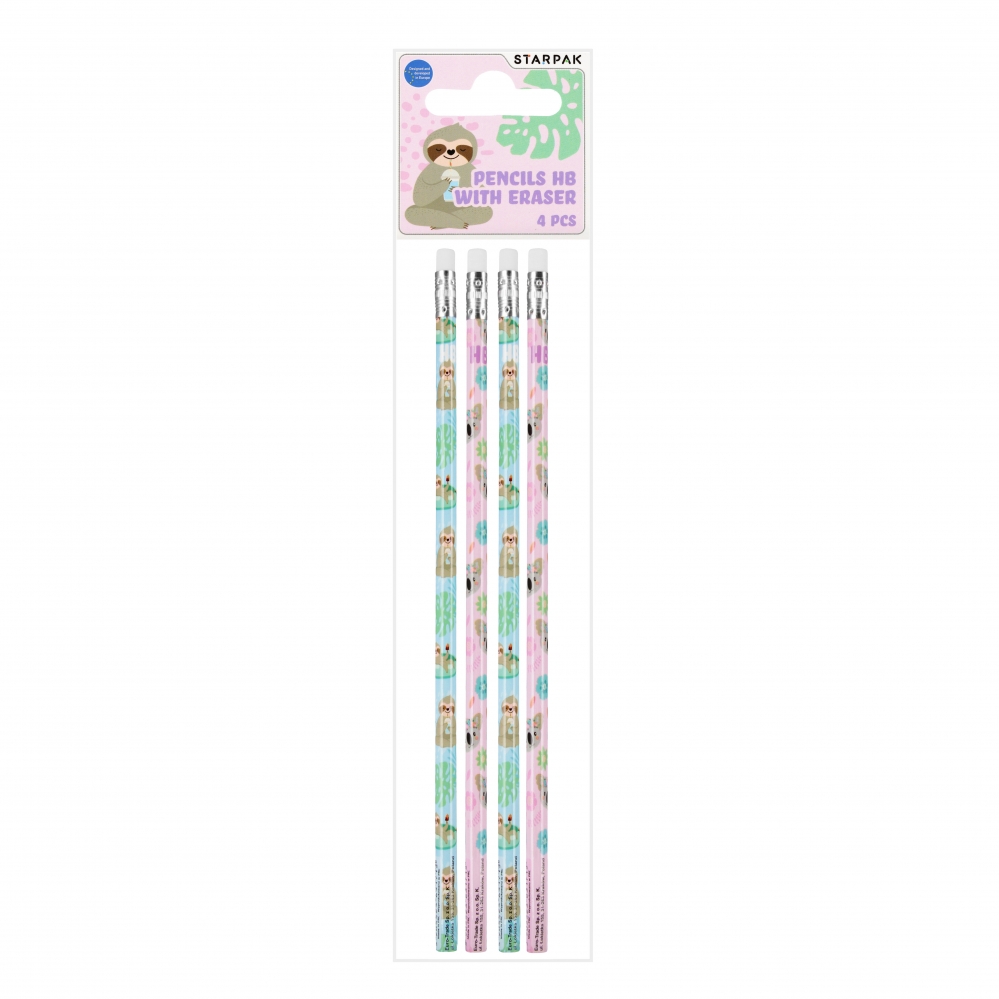 matita con gomma hb koala borsa starpak con sospen