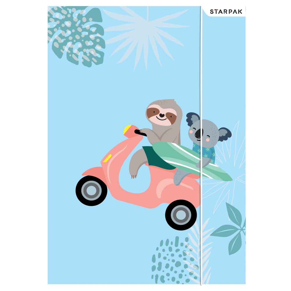 cartella con foglio di carta elastica A4 Koala Sta