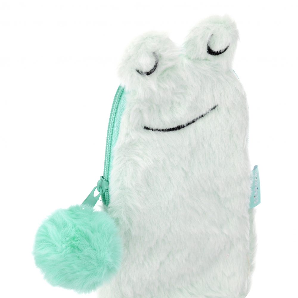 astuccio sasz in peluche con 1 cerniera e borsa st