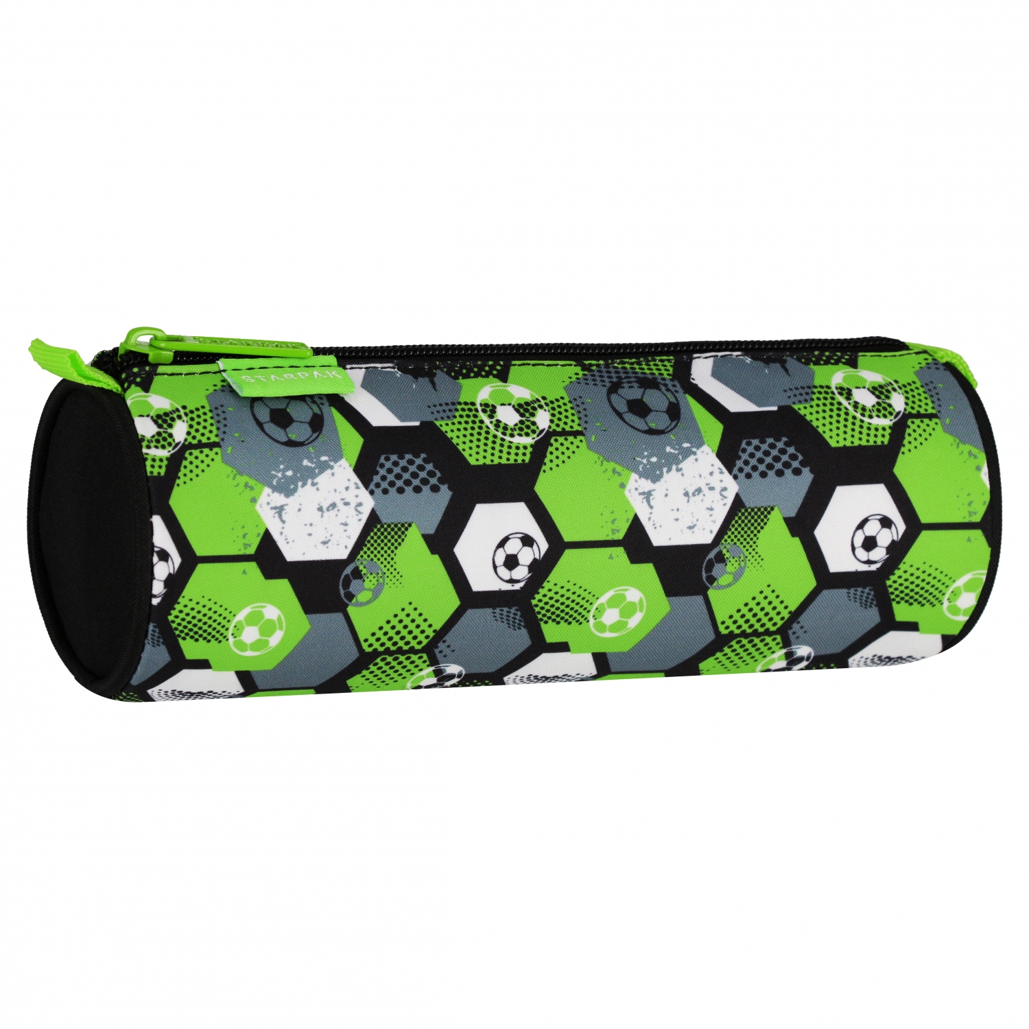 astuccio portapenne tubolare 1 cerniera Football s