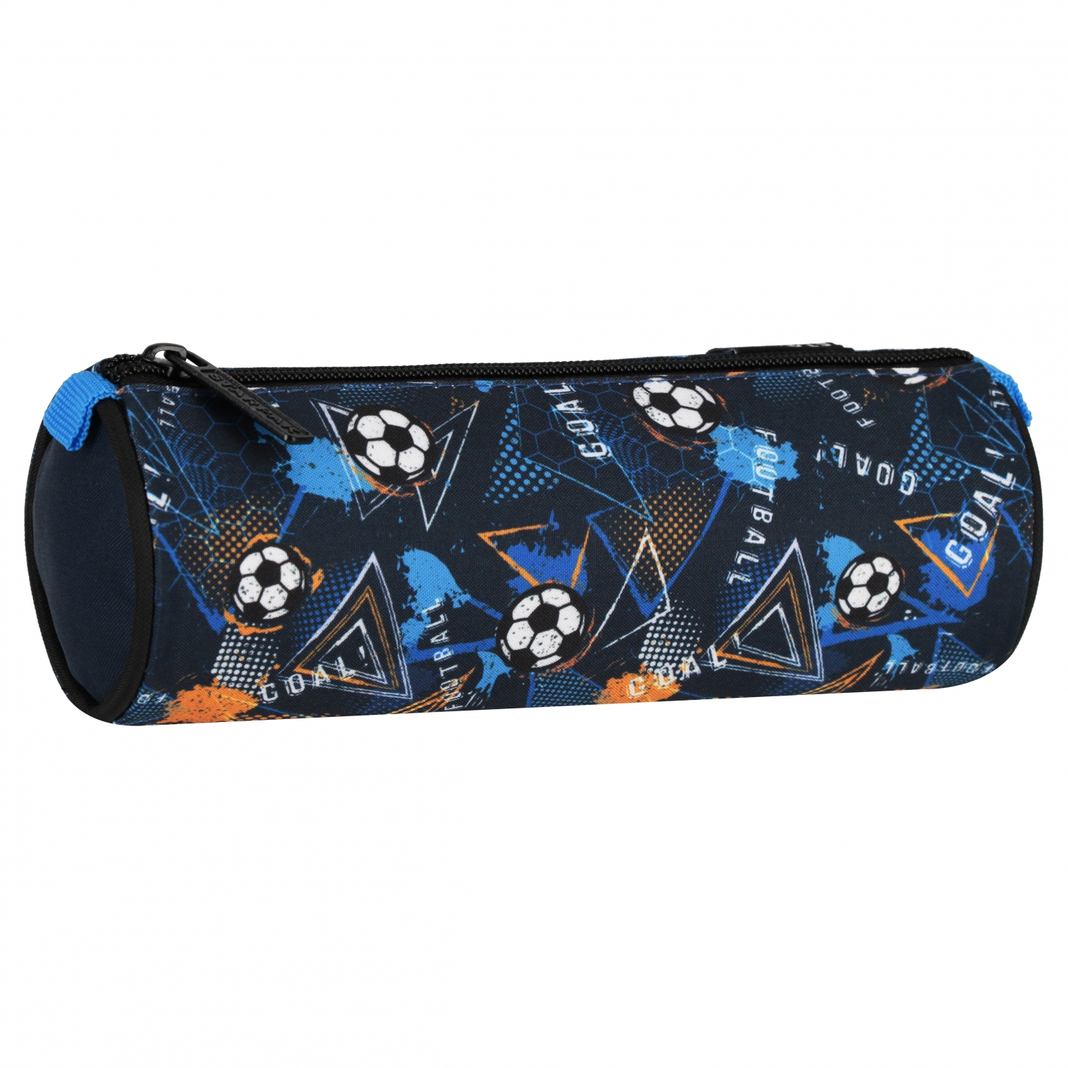 astuccio portapenne tubolare 1 cerniera Football s