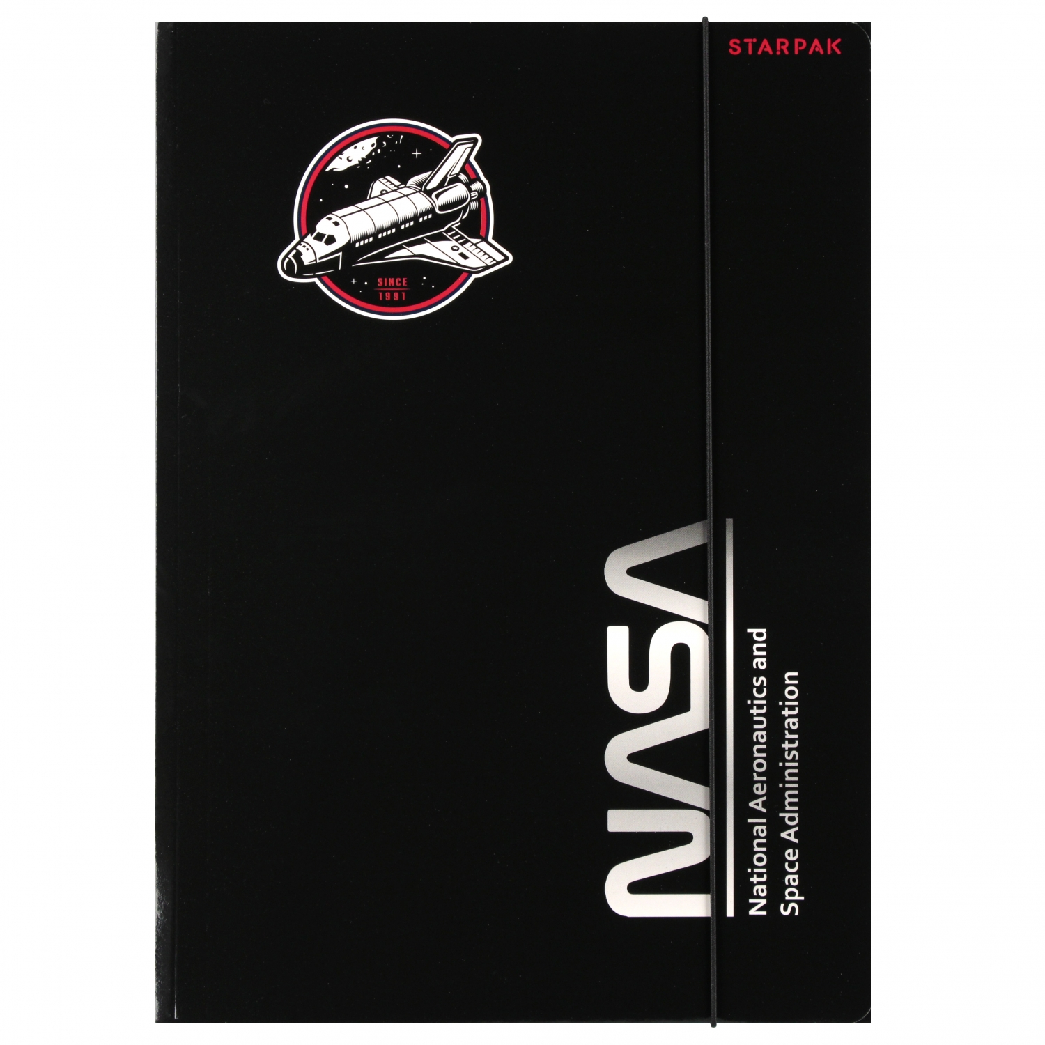 cartella con elastico carta a4 nasa starpak foil