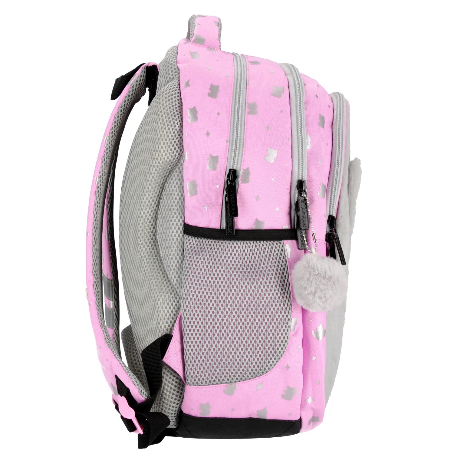 zaino scolastico gattino peluche starpak 15 borsa