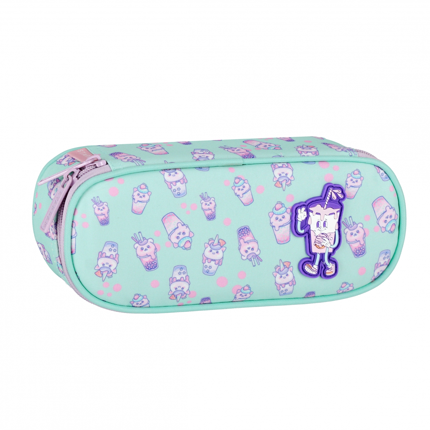 astuccio portapenne sasz ovale 1 cerniera bubble t