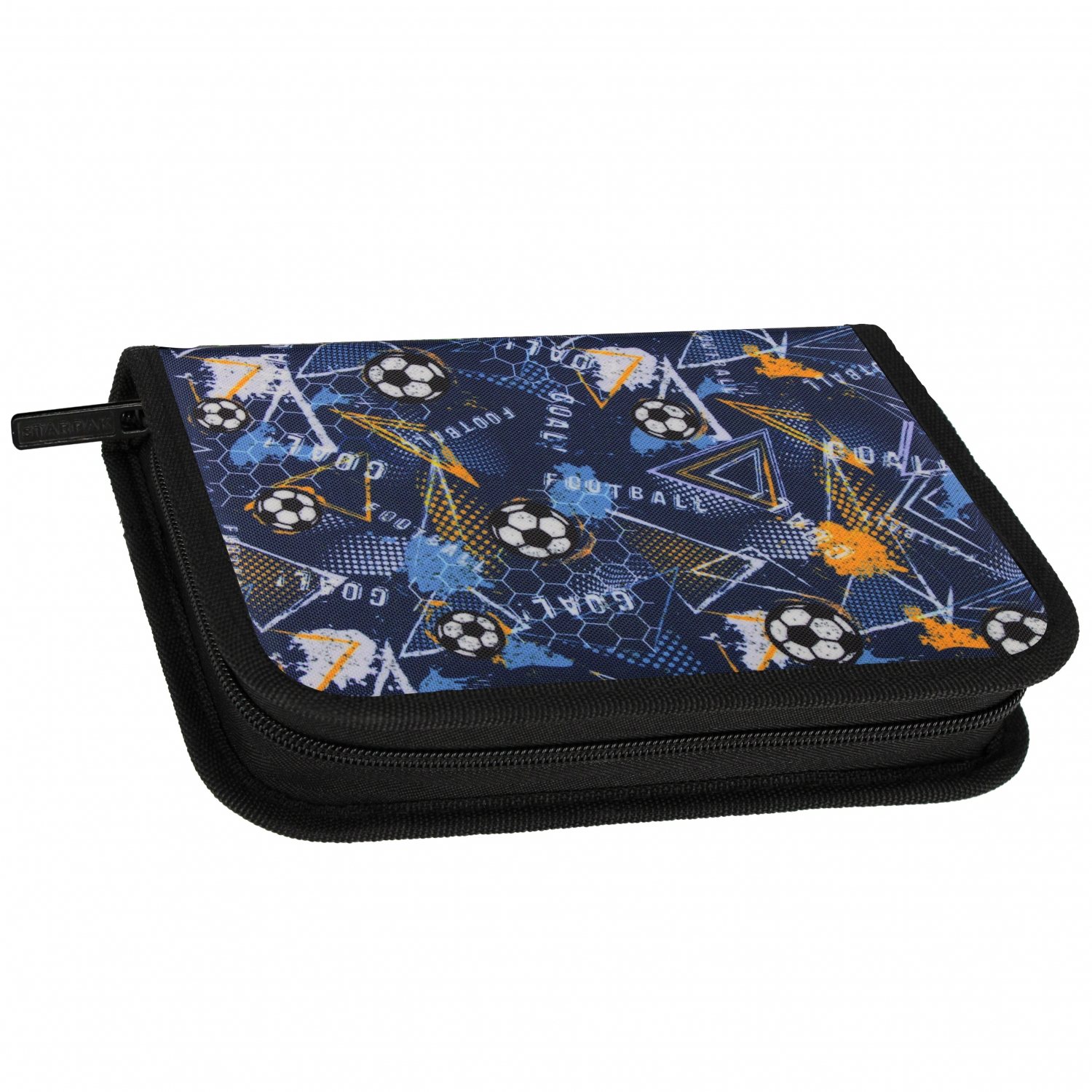 astuccio 1 zip 2 alette dotato di piede blu starpa