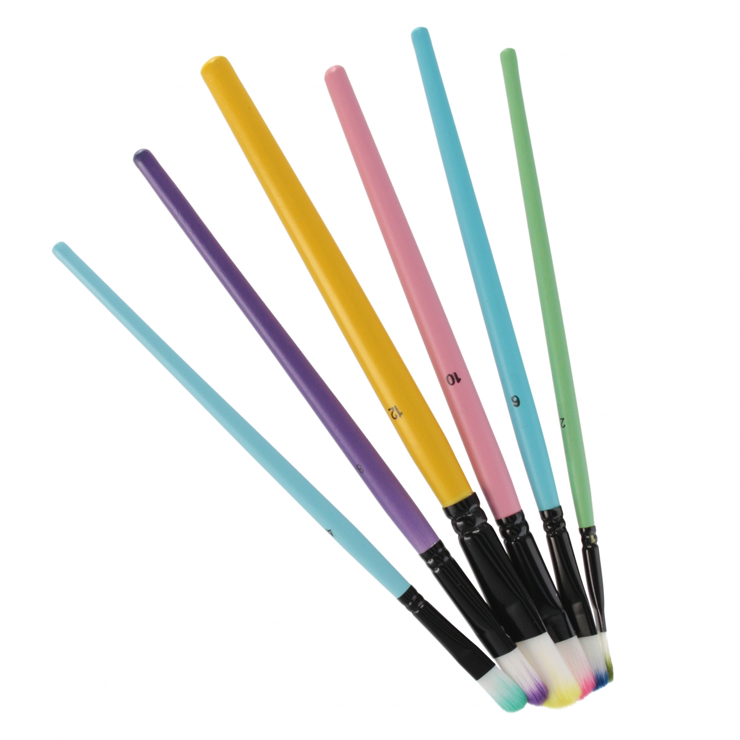 pennelli per la scuola n. 2 12 set da 6 pastelli s