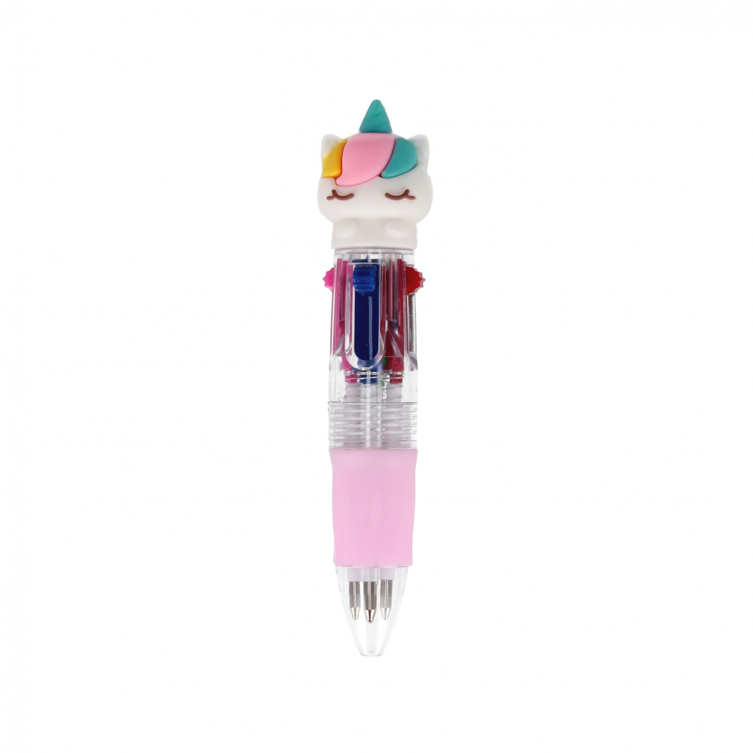 Mini penna Auto 4 colori 0.7 con figure Starpak