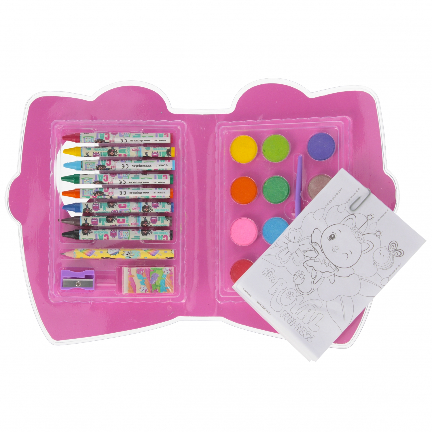 Set artistico da 28 pezzi per la casa delle bambol