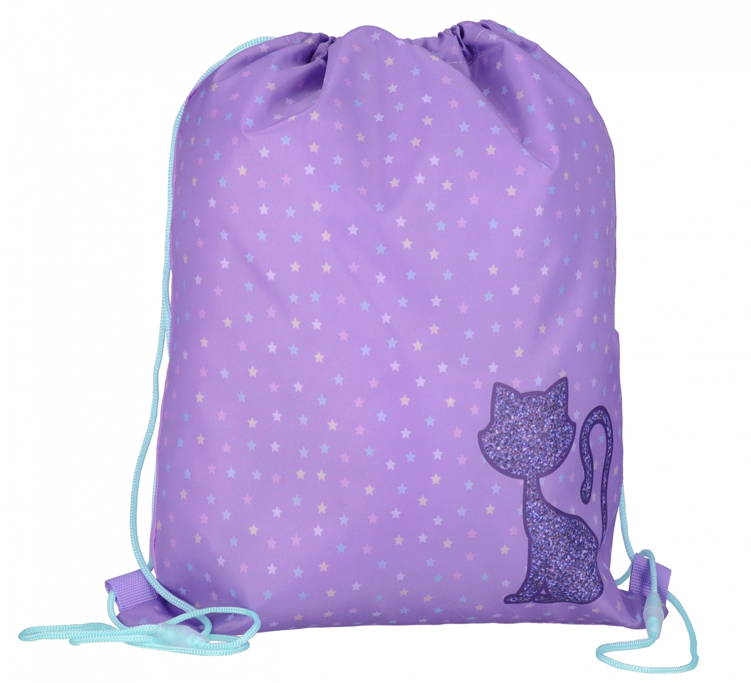 borsa per scarpe Starpak 00 con gatto glitterato