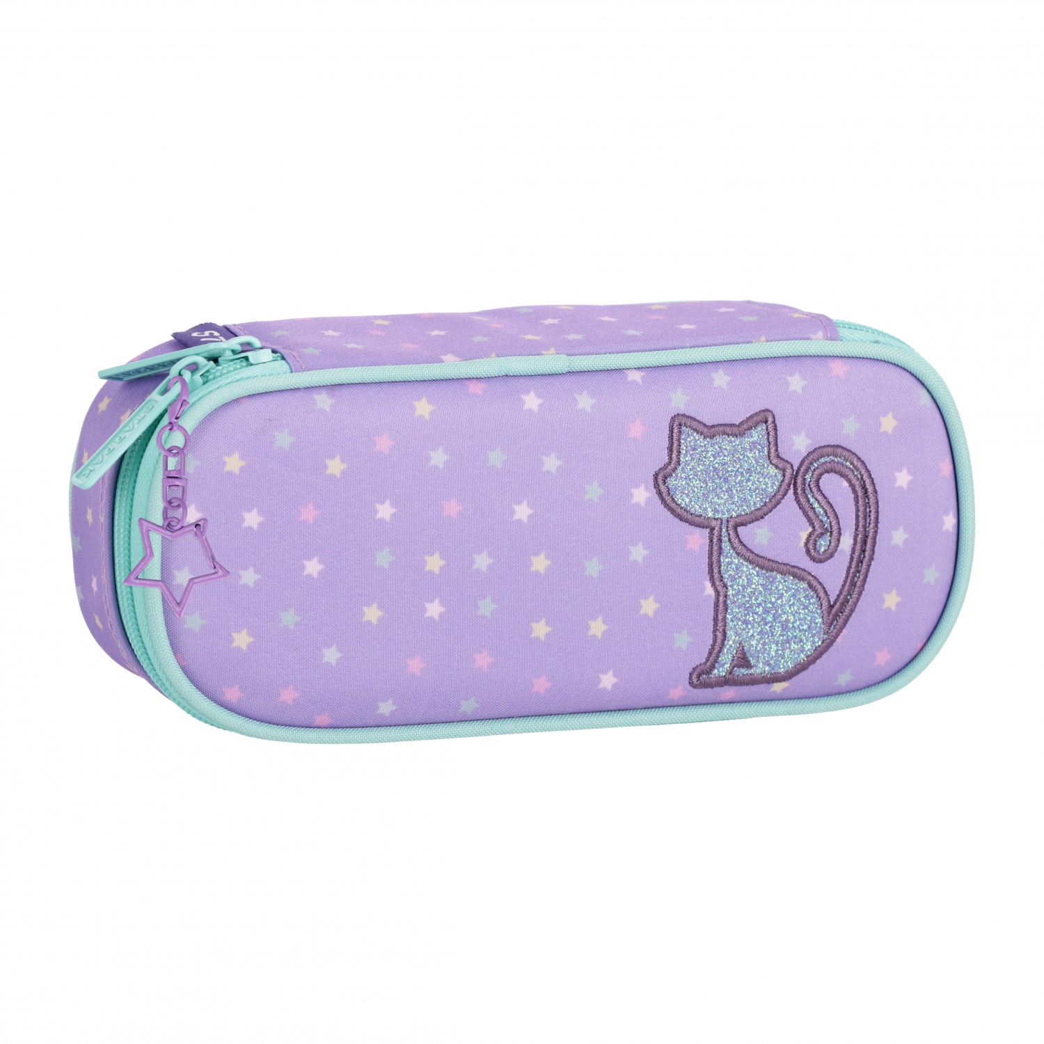 astuccio per matite Sasz Glitter Cat Starpak