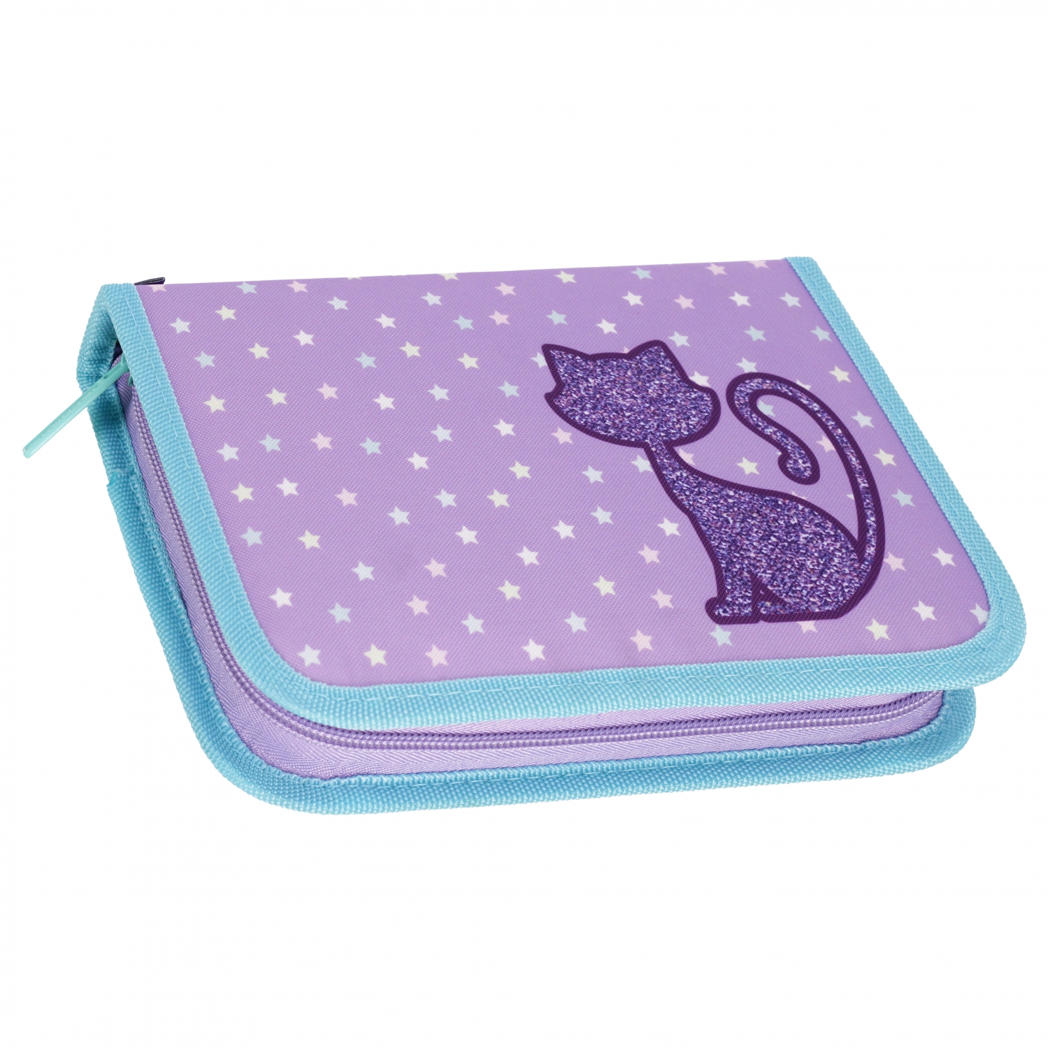 astuccio 1 cerniera 2 patte starpak 35 glitter cat