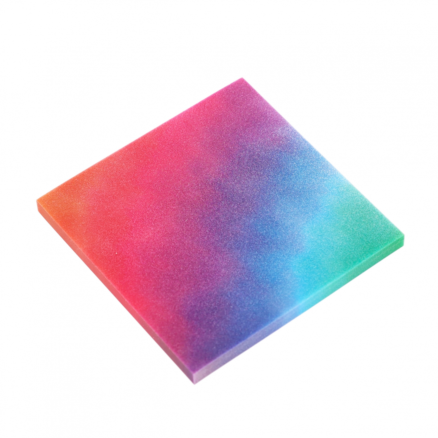 blocco note autoadesivo 75x75/50 fogli trasparenti