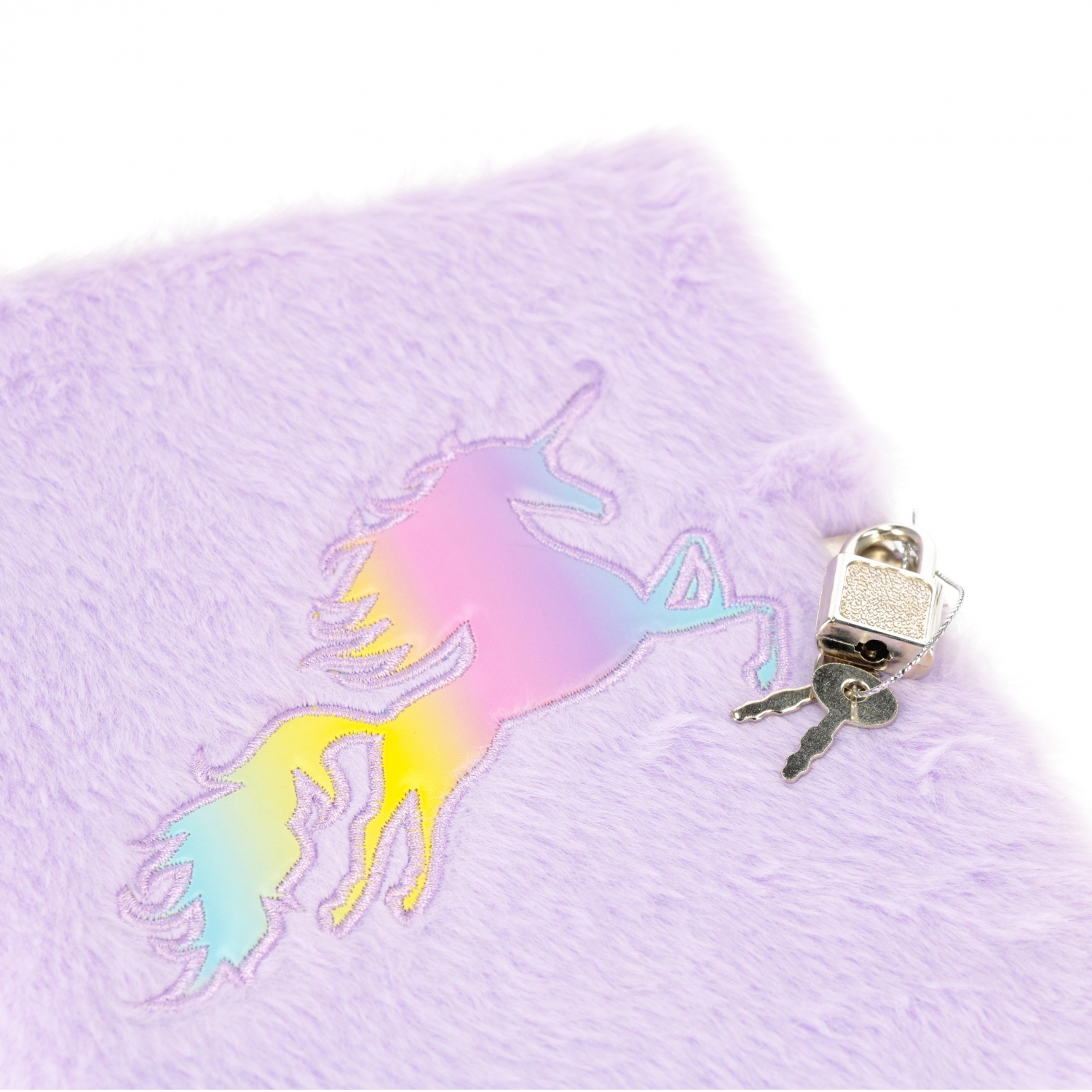 diario peluche con chiusura a5/80k unicorno starpa