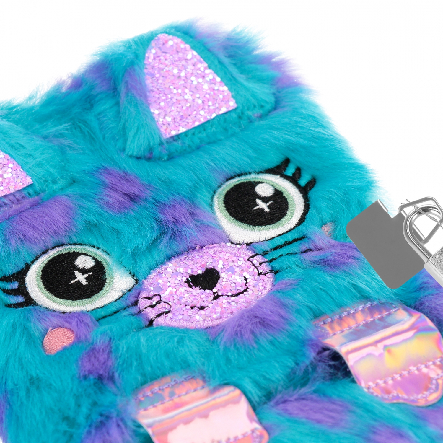 diario in peluche con chiusura a6/60k borsa starpa