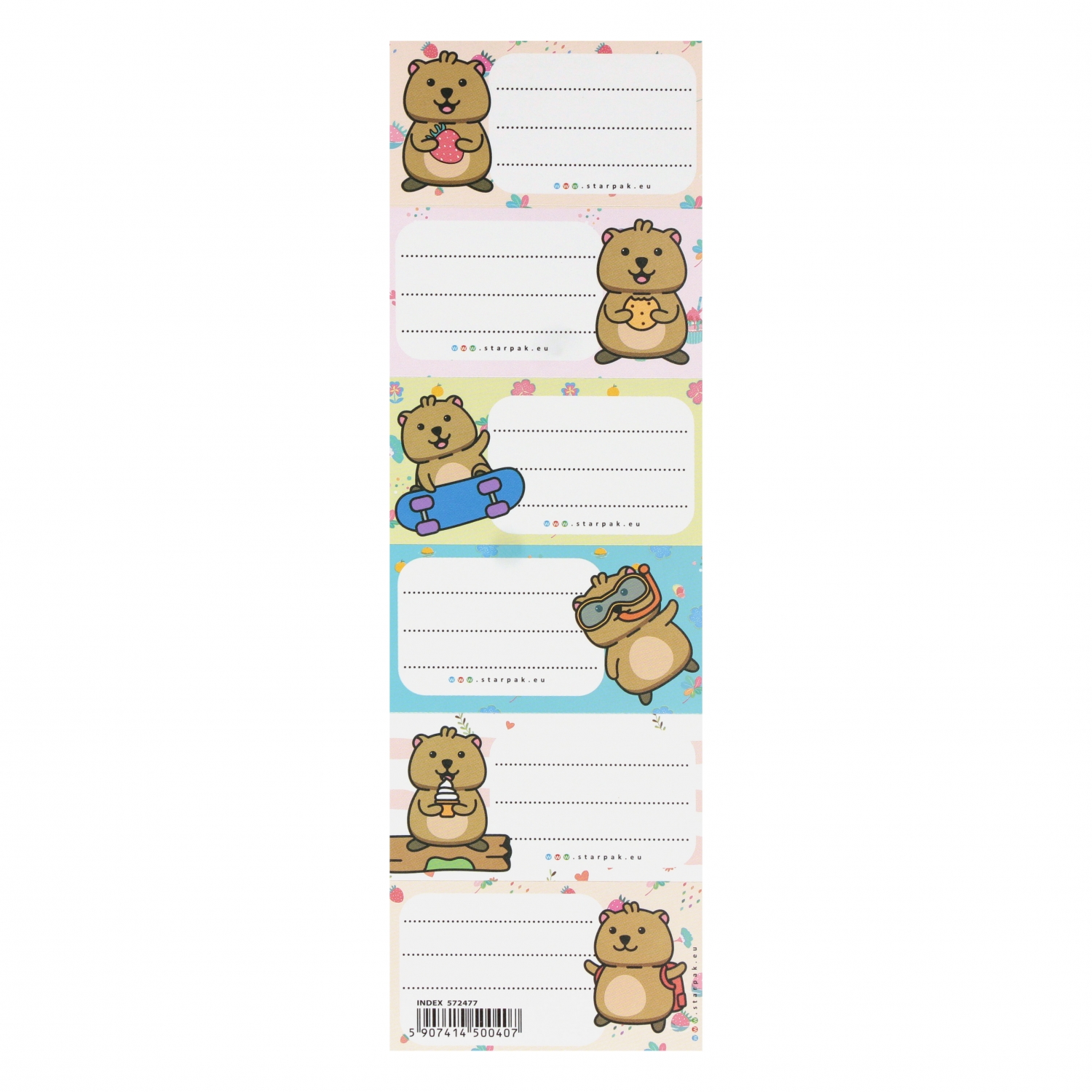 attaccare una borsa Starpak quokka al notebook