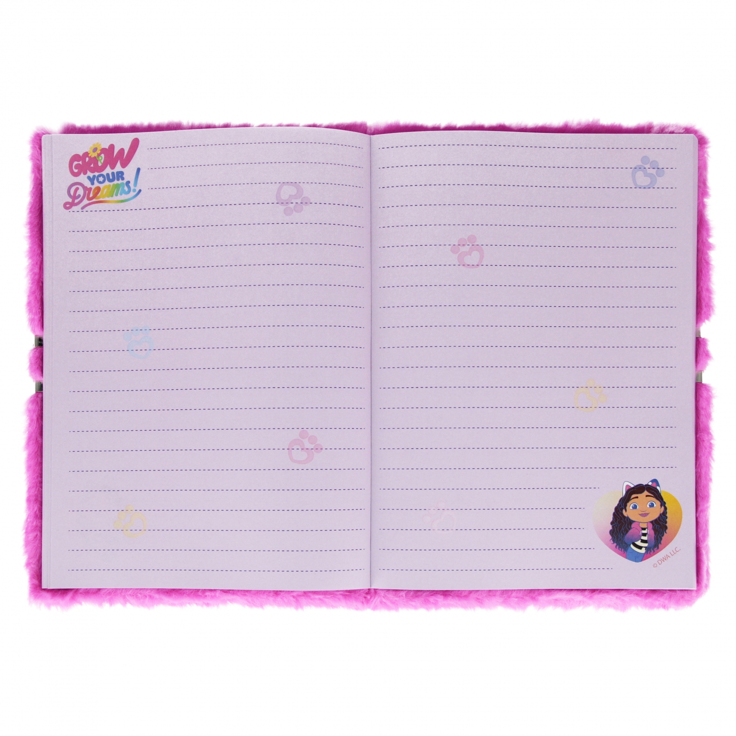 diario peluche chiuso a5/80k gabby's starpak w