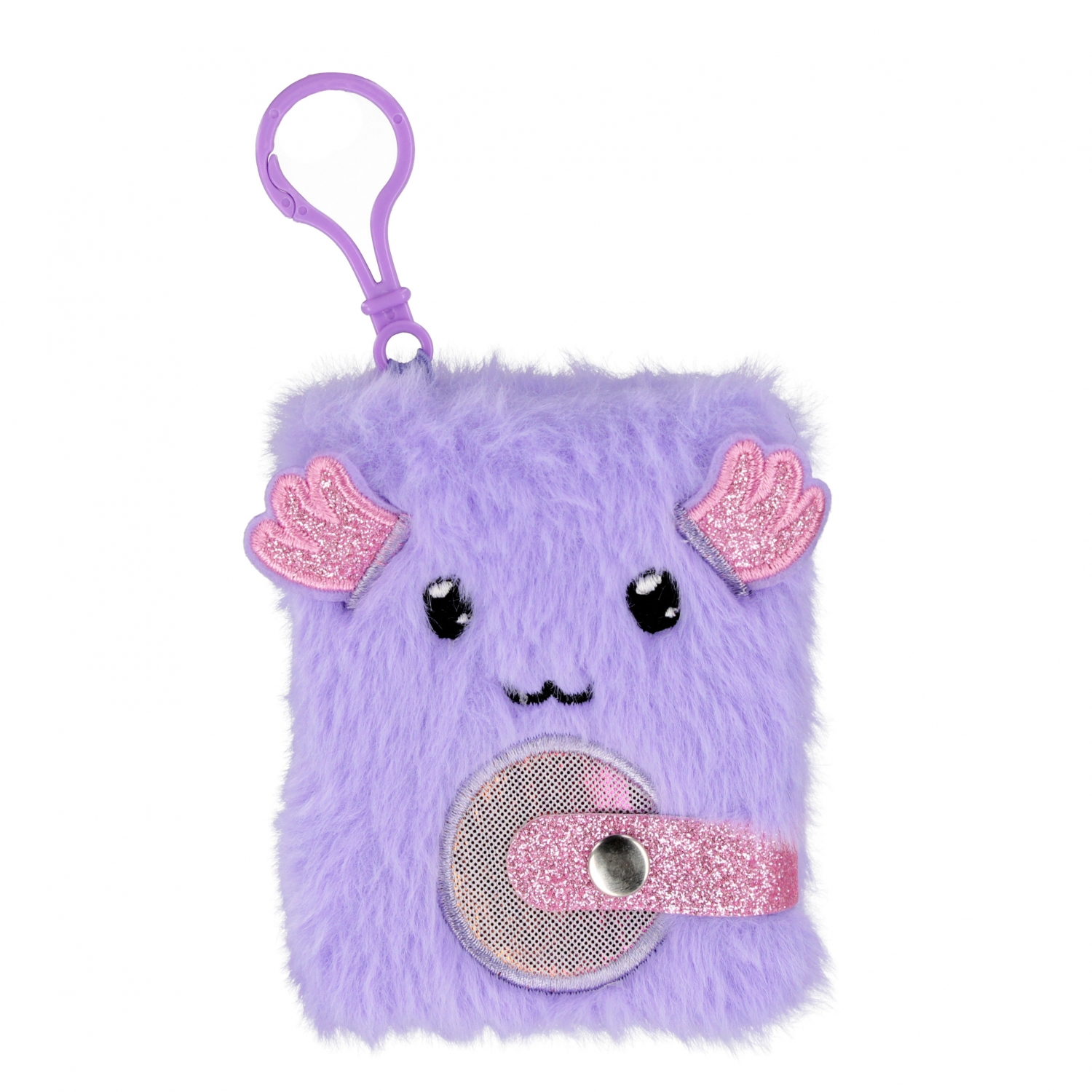 taccuino portachiavi peluche axolotl 70x90 borsa s