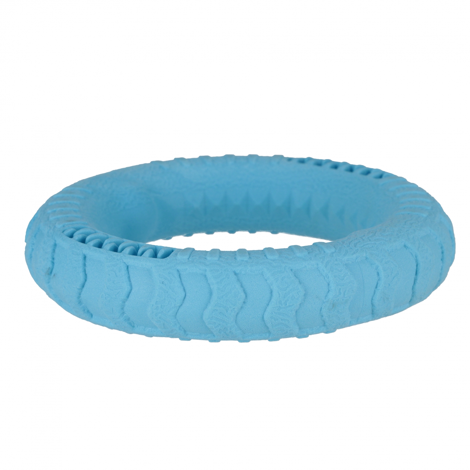 giocattolo per cani dentista cerchio blu 17cm truc