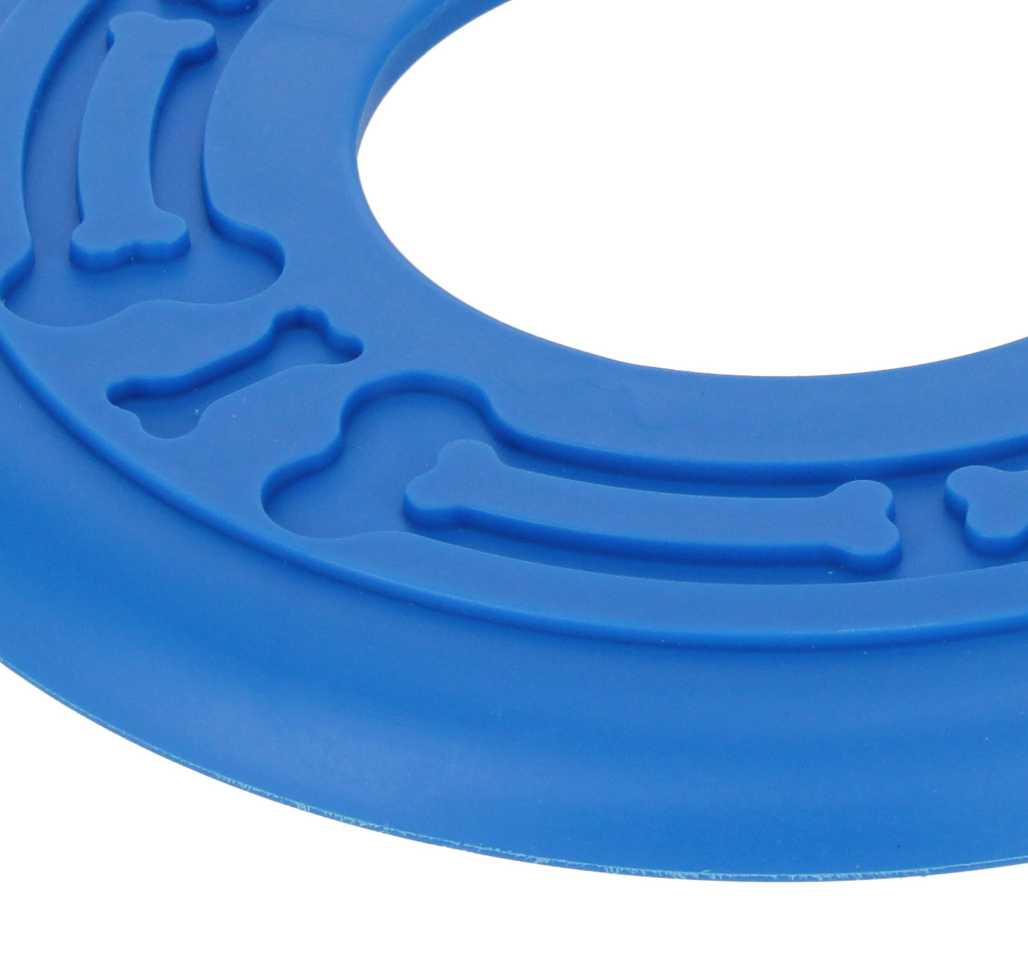 Disco giocattolo per cani blu 26 cm, blister di tr