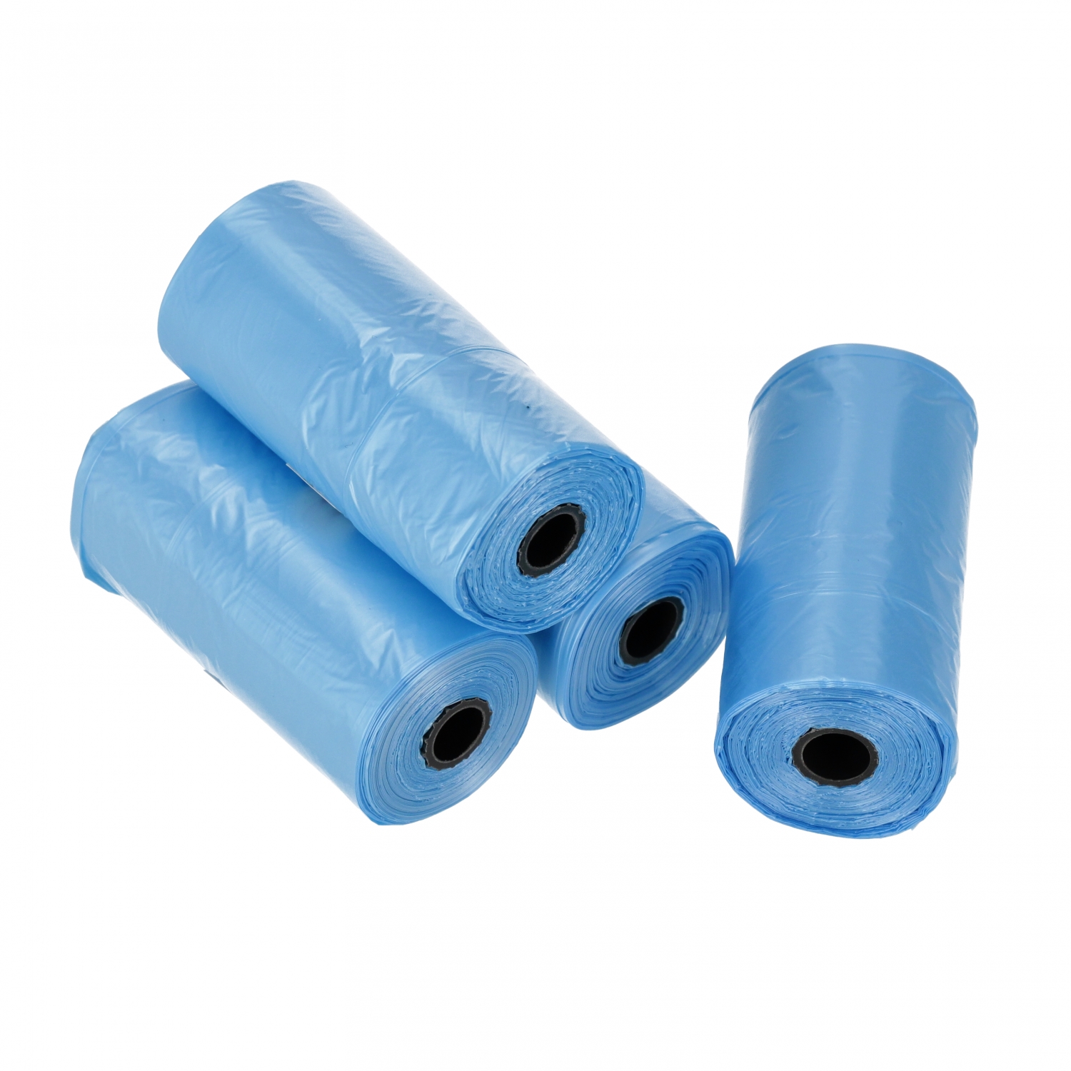 sacchetti per escrementi 80 pezzi 4 rotoli 10x18 s