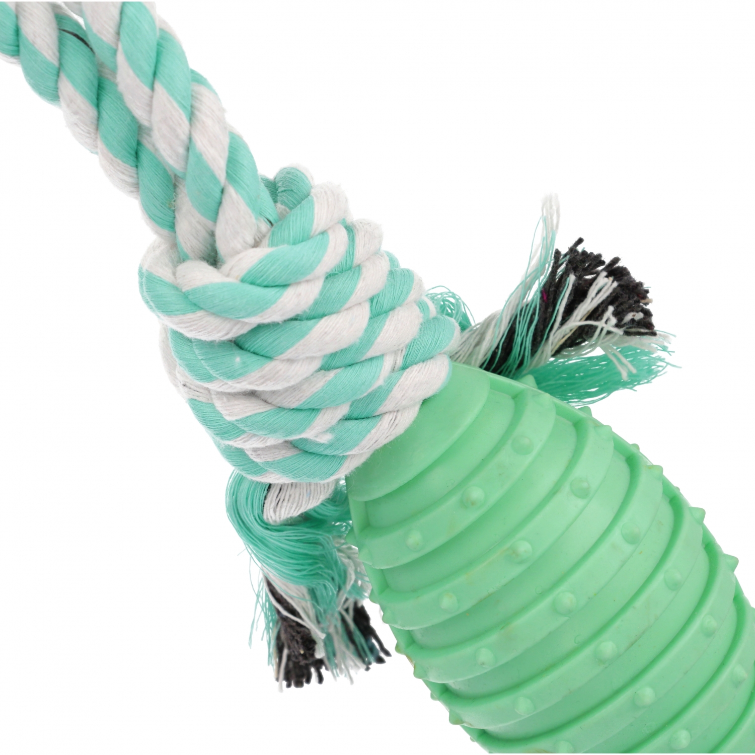 Giocattolo per cani, palla da tiro verde, 34 cm, t