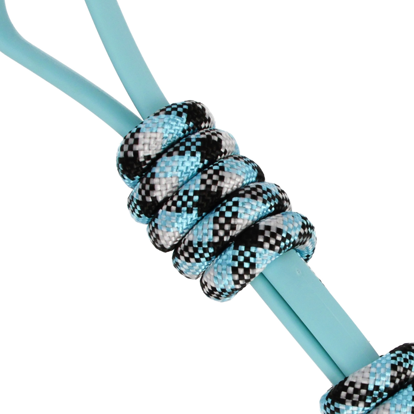 giocattolo per cani in gomma blu da tiro 34cm tric
